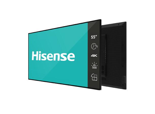 Hisense 55" 24/7 UHD 4K 500 nits Haze 25% | Wireless share | Android 11 