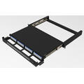 LinkIT 1U MF HD Panel for MPO cassettes Unloaded , Max 96 fiber 1U
