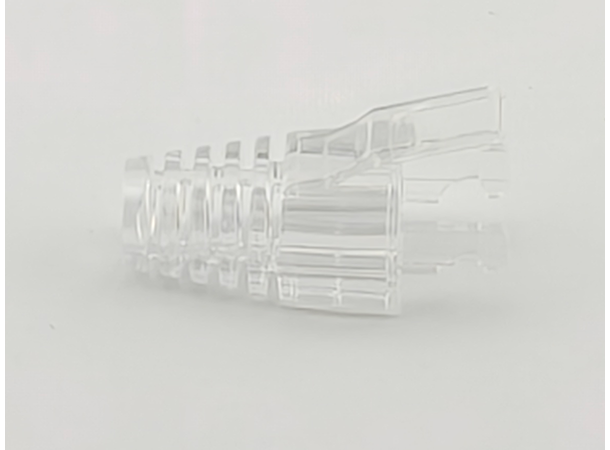 LinkIT RJ45 Clear Strain relief boot 5.0 - 6.3mm |100 pcs 