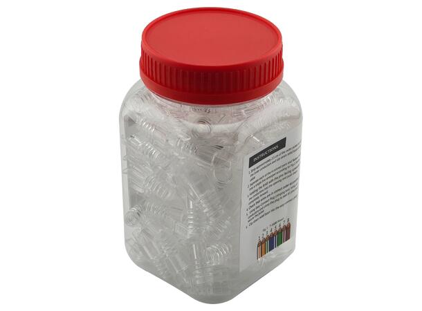 LinkIT RJ45 Clear Strain relief boot 5.0 - 6.3mm |100 pcs 