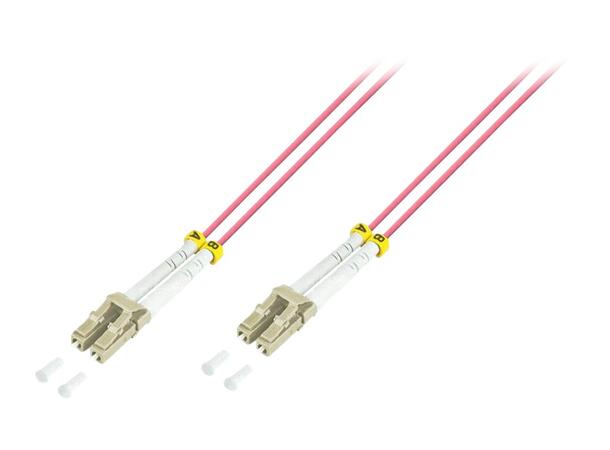 LinkIT fibersnor OM4 LC/LC 7m Duplex , MM , LSZH 