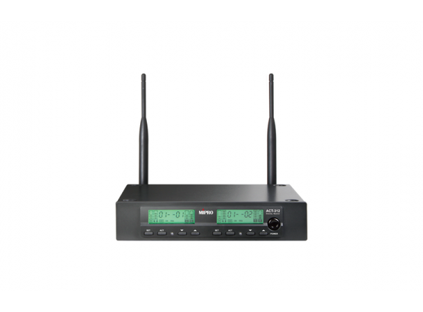 Mipro Trådløs Mikrofonsett ACT-312 II Lomme Bøyle Hånd Lader 506-530MHz Sett 