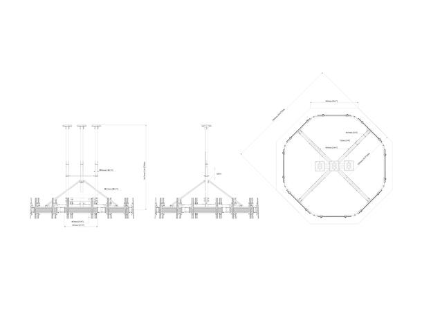 Multibrackets Ceiling Mount Pro MBC8U ^ 