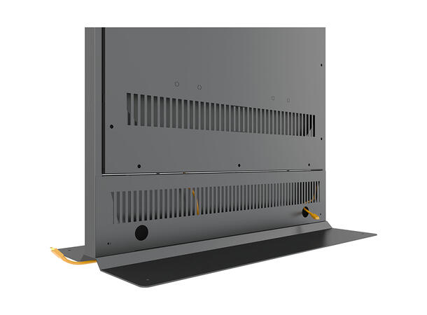 Multibrackets Pro Gulvstativ 85" Svart, 600x800, 60Kg, Floorbase 