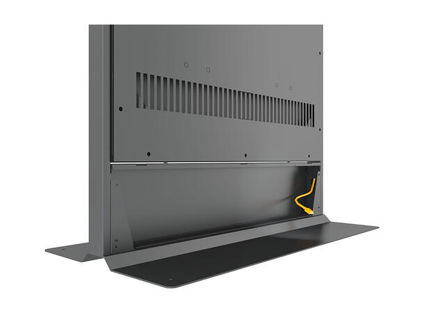 Multibrackets Pro Gulvstativ 85" Svart, 600x800, 60Kg, Floorbase 