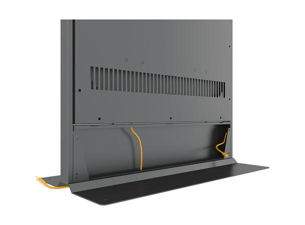 Multibrackets Pro Gulvstativ 85" Svart, 600x800, 60Kg, Floorbase 