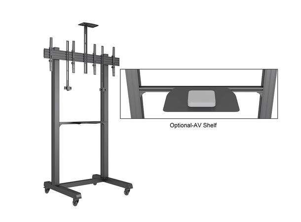 Multibrackets Pro Series - Collaboration Floorstand Side by Side 65" * 