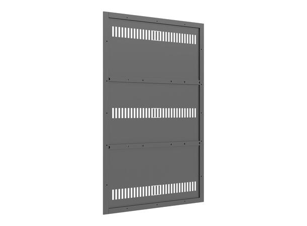 Multibrackets Pro Series - Enclosure 49" Back Plate Medium Black 