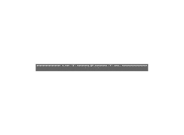 Multibrackets Pro Series - Enclosure 65¨ Wall Slim Medium Black 