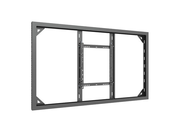 Multibrackets Pro Series - Enclosure 65¨ Wall Slim Medium Black 