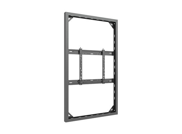 Multibrackets Pro Series - Enclosure 65¨ Wall Slim Medium Black 