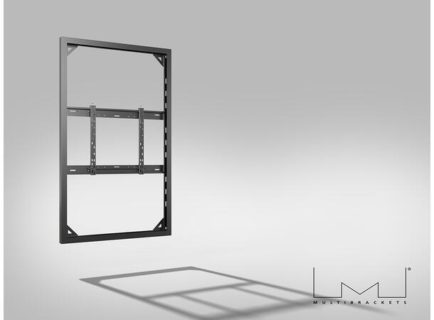 Multibrackets Pro Series - Enclosure 65¨ Wall Slim Medium Black 
