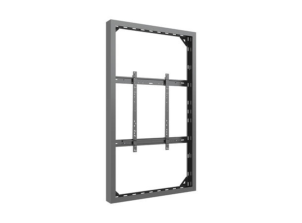 Multibrackets Pro Series - Enclosure 75" High Brightness Wall Large Black 