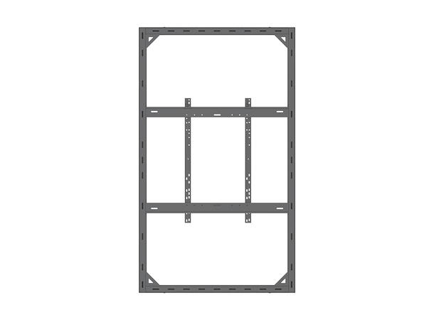 Multibrackets Pro Series - Enclosure 75" High Brightness Wall Large Black 