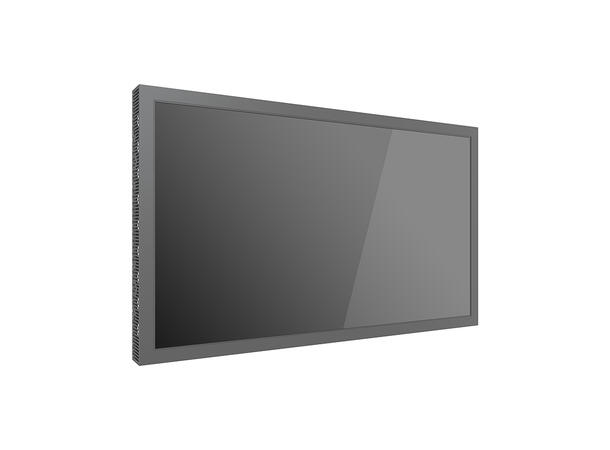 Multibrackets Pro Series - Enclosure 75" High Brightness Wall Large Black 