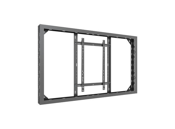 Multibrackets Pro Series - Enclosure 75" High Brightness Wall Large Black 