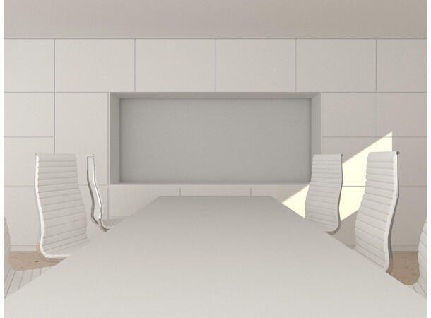 Multibrackets TV heis Drop Down tak Hvit,40 kg, 600x600, 55"-75", sving 