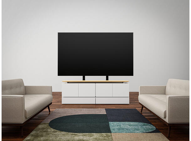Multibrackets TV heis Duo X-Large Svart | 100 kg | VESA 900x600 | 55"-100" 