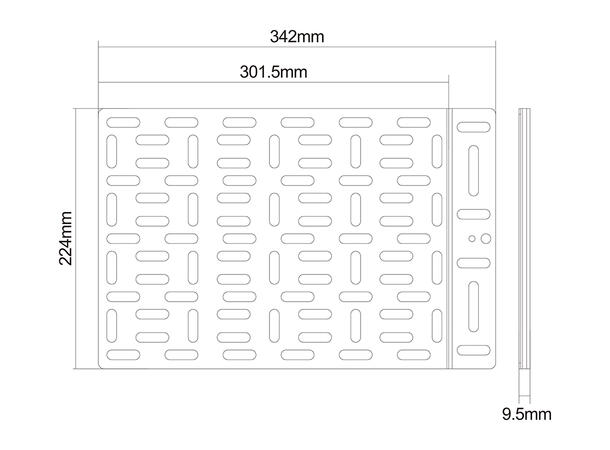 Multibrackets Universal Media Mount Medi um 