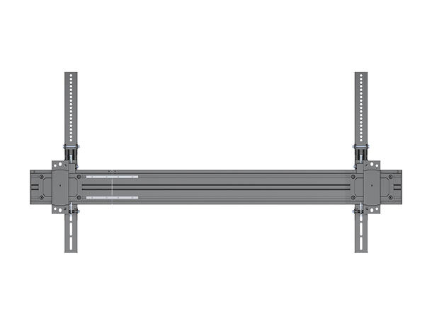 Multibrackets Veggfeste Pro MBW1U 1000 Svart, Tilt, 1000x600, 100Kg, 65-120" 