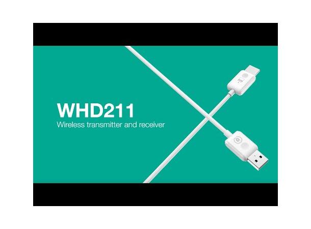 Optoma WHD211 wireless HDMI 5GHz 1xHDMI TX and 1xUSB Power HDMI RX 