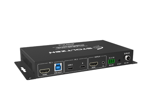 Stoltzen HuddleSwitch Essential USB-C | HDMI+USB-B | BYOM / BYOD / KVM 
