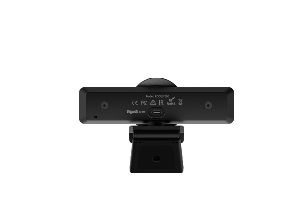 Wyrestorm FOCUS 200 Pro 4K AI Webcam 20° DFOV | Gesture Control, Auto Framing 