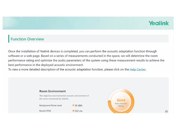 Yealink AP08  Digital Signal Processor 16x16 Dante audio channels 