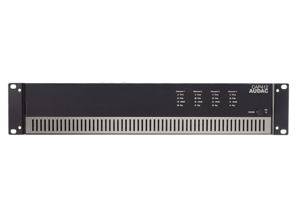Audac Forsterker CAP412 4x120W/100V 230V 