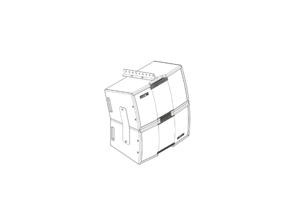 Blaze Audio Brakett CBL523 Svart Dual suspension kit 2 x CBL 523 