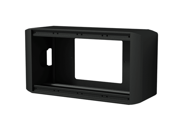 Caymon CASY034/B On-wall Black On-wall chassis 4 spaces 60mm depth