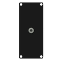 Caymon  CASY135/B 3,5mm FM 1 space 3,5mm panel gender.