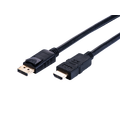 Elivi Displayport to HDMI w/audio 5 m Up to 4K@60hz w/ DP 1.4 source
