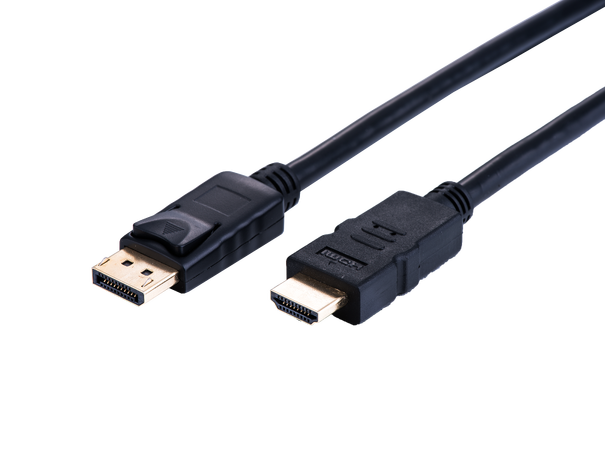 Elivi Displayport to HDMI w/audio 5 m Up to 4K@60hz w/ DP 1.4 source 