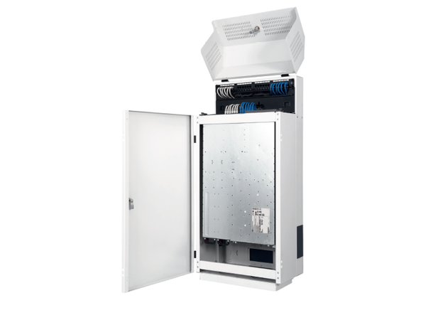 Lande Slimbox Server 2+4U Grey W500xD400xH1050 