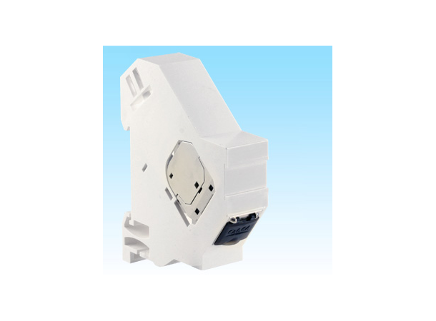 LinkIT 1-port Keystoneadapter DIN-skinne For UTP og STP kontakter