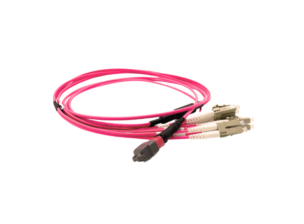 LinkIT MPO-A OM4 12c 0.75m MPO female - 12xLC | LSZH 