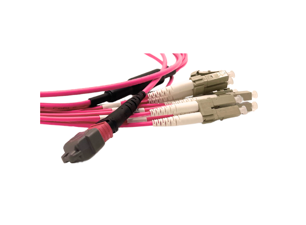 LinkIT MPO-A OM4 12c 0.75m MPO female - 12xLC | LSZH 