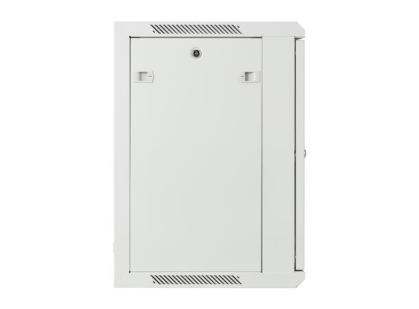 LinkIT Veggskap 19' 12U grå B600xD450xH635 , glass 