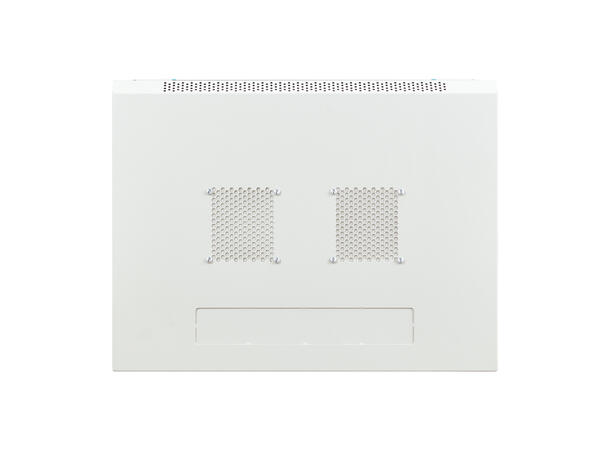LinkIT Veggskap 19' 12U grå B600xD450xH635 , glass 