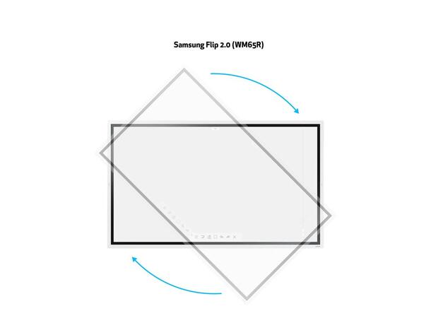 Multibrackets Flip & Tilt adapter Hvit, Vesa 600 