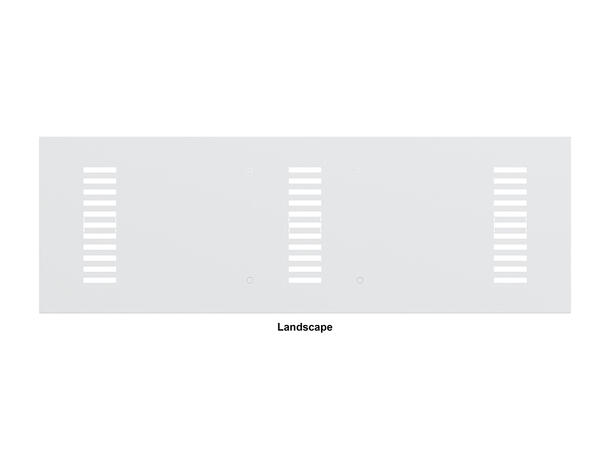 Multibrackets Pro Series - Enclosure 37" Back Plate White 