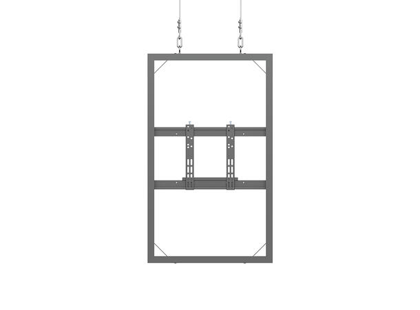 Multibrackets Pro Series - Enclosure 43" Wire Medium B2B Black* 