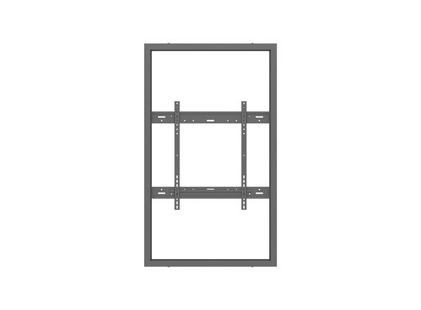 Multibrackets Pro Series - Enclosure 55" High Brightness Wall Medium Black 