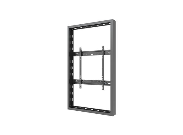 Multibrackets Pro Series - Enclosure 55" High Brightness Wall Medium Black 