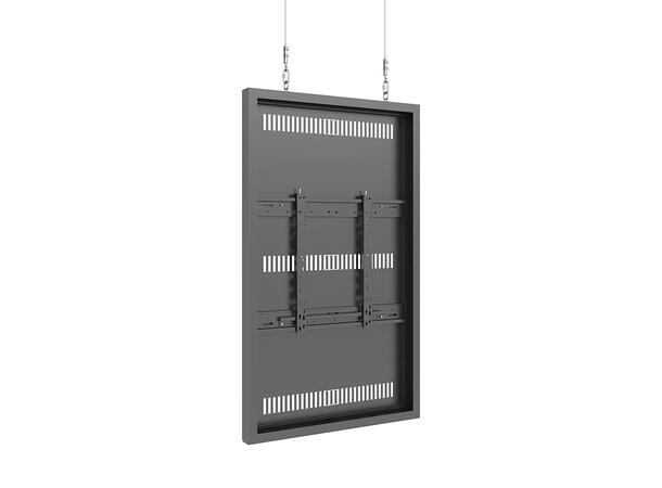 Multibrackets Pro Series - Enclosure 55" Wire Slim Medium Black 