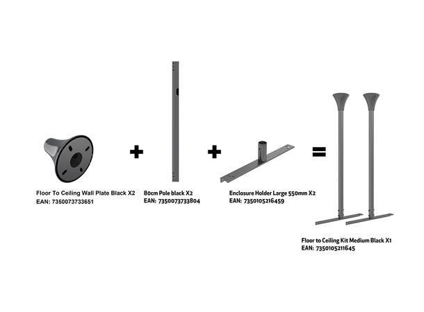 Multibrackets Pro Series - Enclosure Hol der Large 550mm 