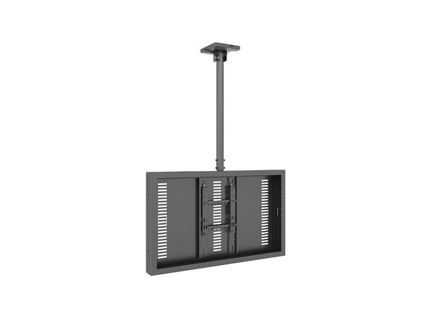 Multibrackets Pro kabinett 32" Svart, tak 