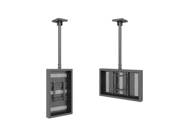 Multibrackets Pro kabinett 32" Svart, tak 