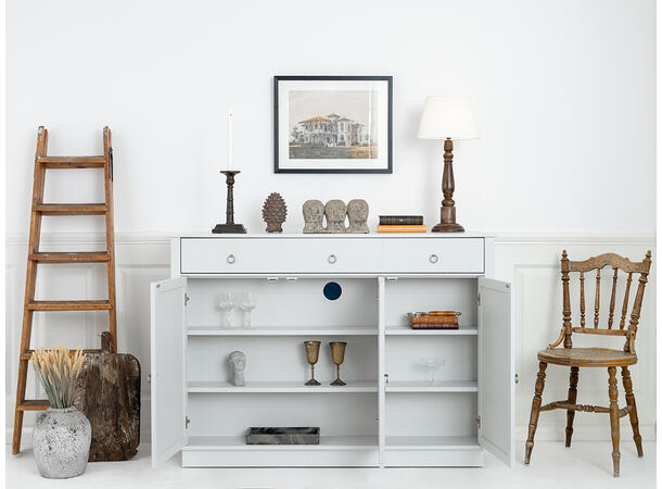 Multibrackets TV heis kabinett 55" Hvit, 50Kg, VESA 600400 